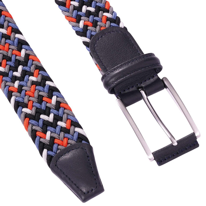 Anderson's Belts Woven Belt - Black Mix