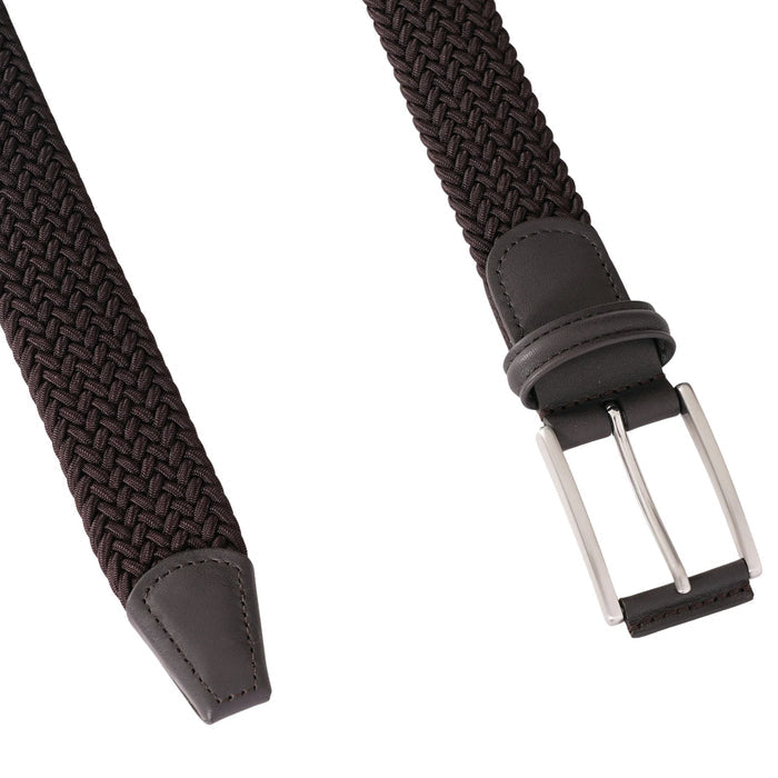 Anderson's Belts Woven Belt - Dark Brown