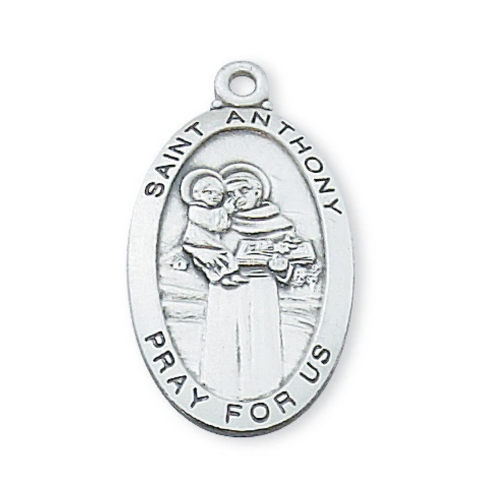 Anthony - St. Anthony Medal - Sterling Silver