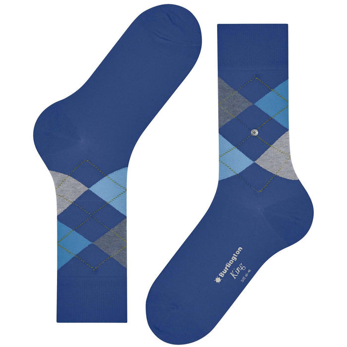 Burlington Socks King Socks - Blue