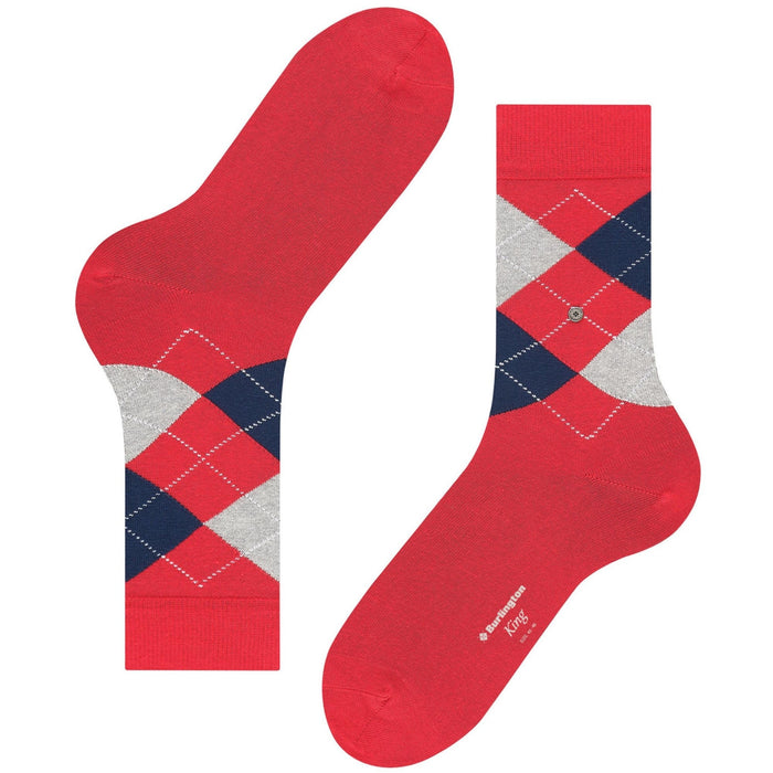 Burlington Socks King Socks - Red