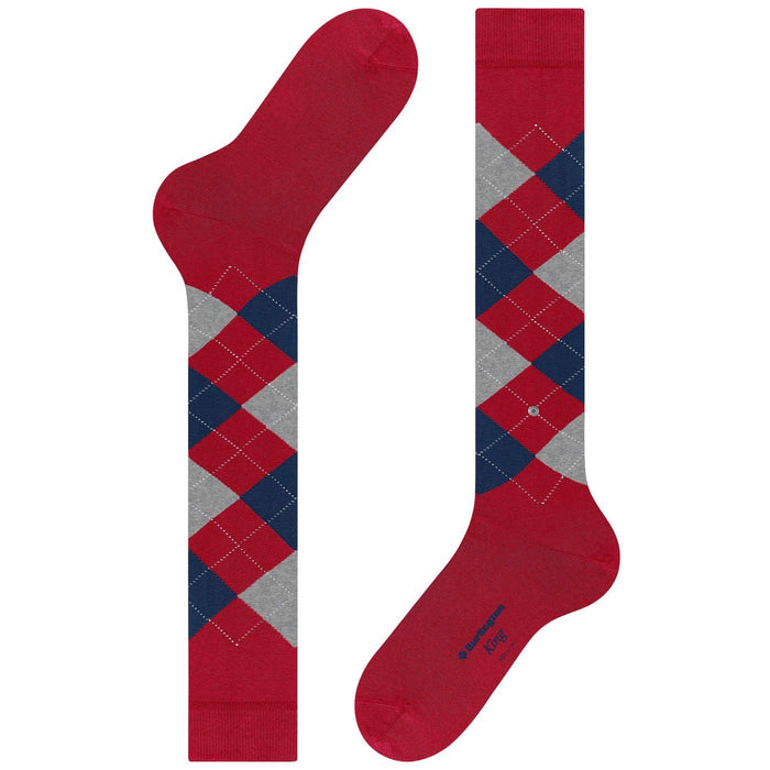 Burlington Socks King Socks - Red