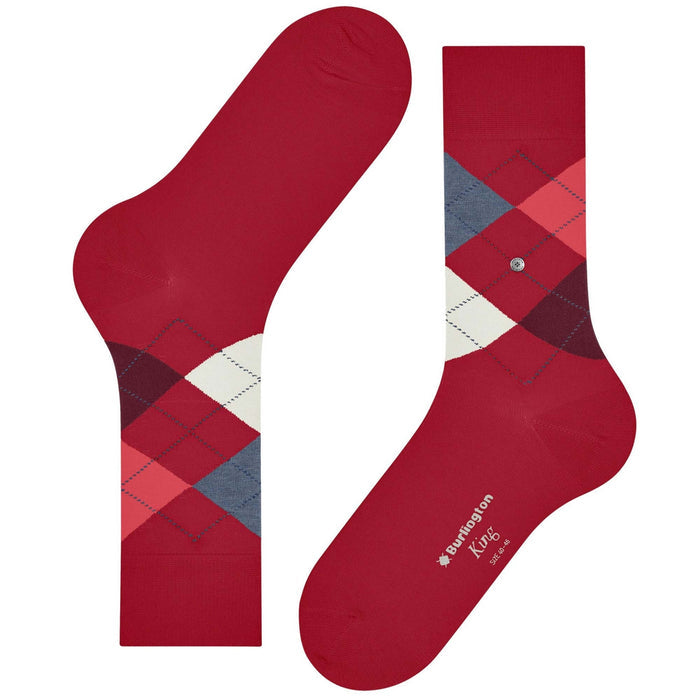 Burlington Socks King Socks - Red