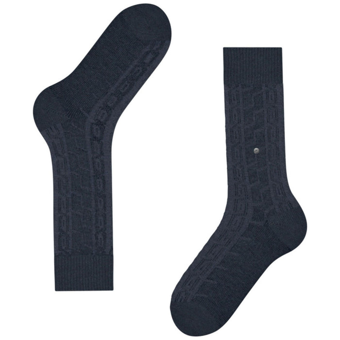 Burlington Socks Tweed Socks - Blue