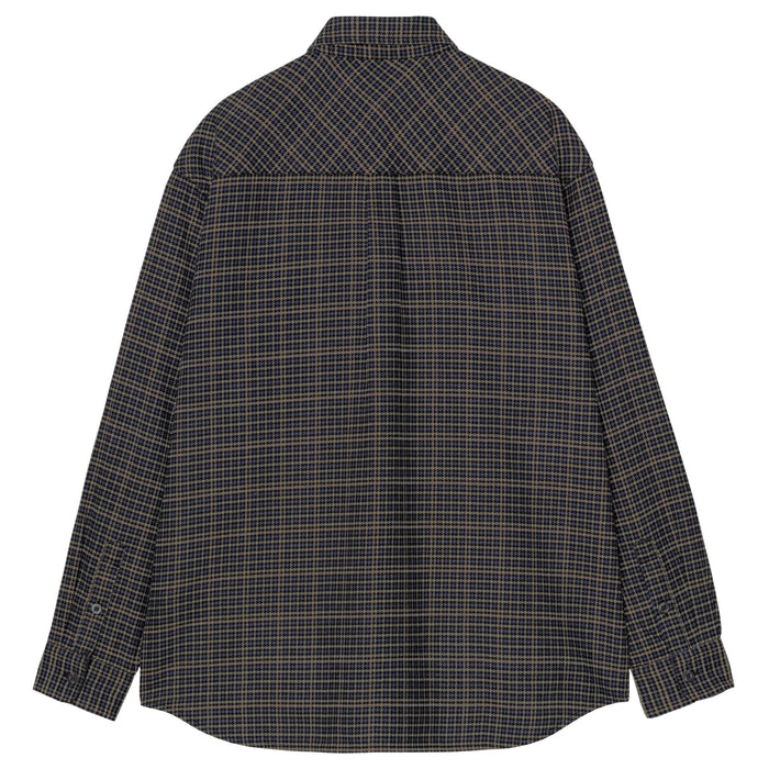 Carhartt WIP Long Sleeve Todrick Shirt - Blue