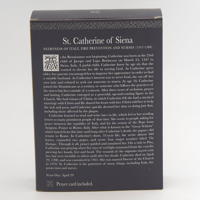 Catherine - St. Catherine of Siena Figure 3.75"H