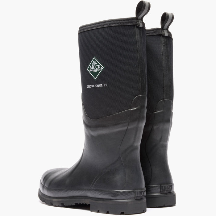 Men's Chore Cool Steel Toe Tall Boot - back