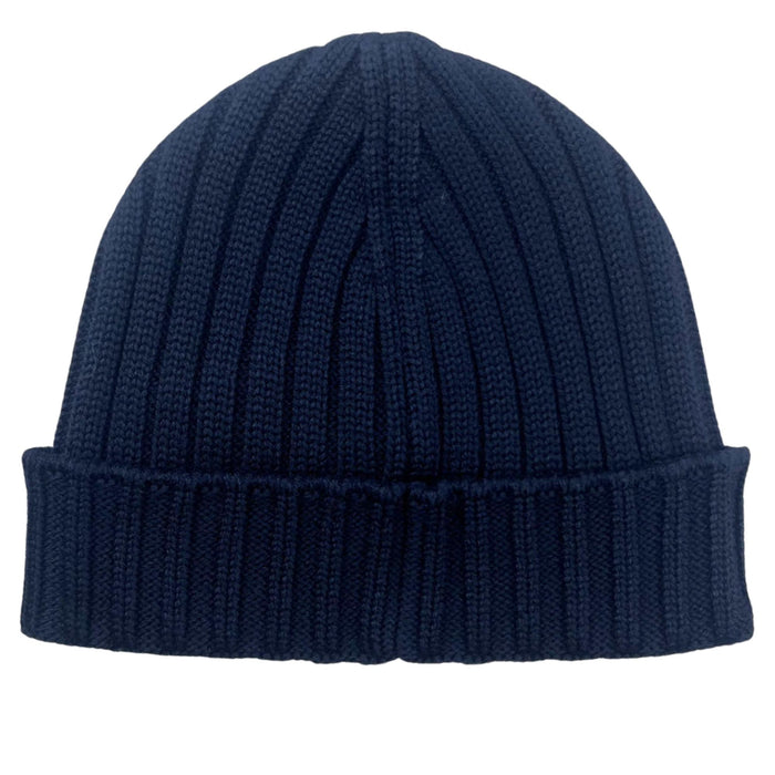 C.P Company Extrafine Merino Wool Knit Cap - Total Eclipse