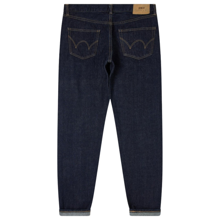Edwin Regular Tapered Jeans - Blue Rinsed