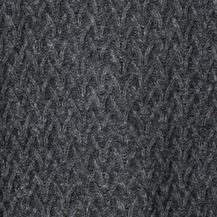 Far Afield Basket Weave Pinto Vest - Grey