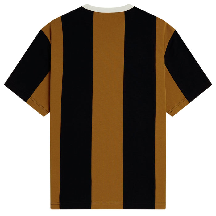 Fred Perry x Meyba T-Shirt - Dark Caramel