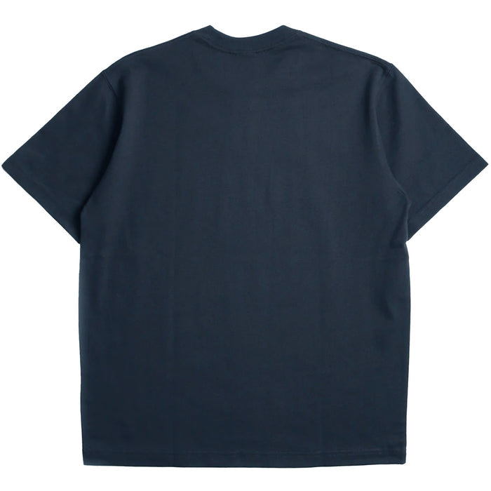 Healthknit Open-End Dry Jersey Crewneck T-Shirt - Navy