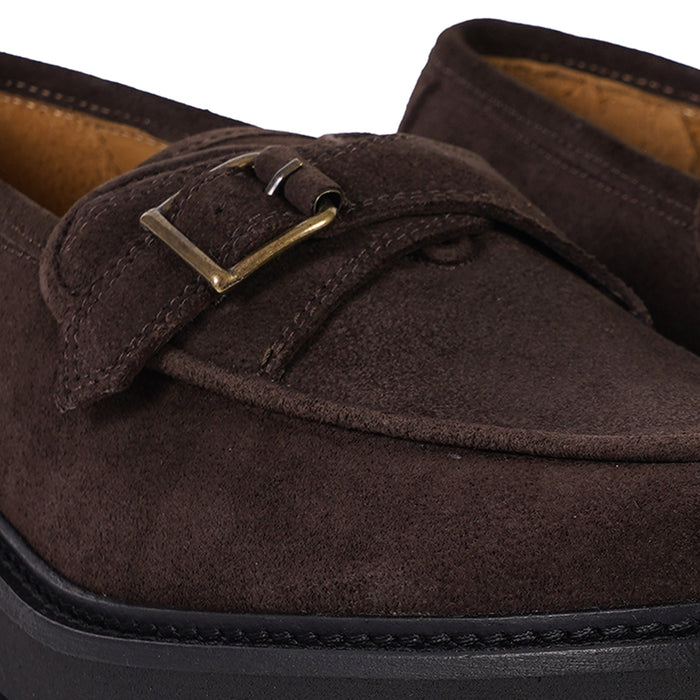 Jacques Soloviere Tommy Lug Smart Shoes - Mogano