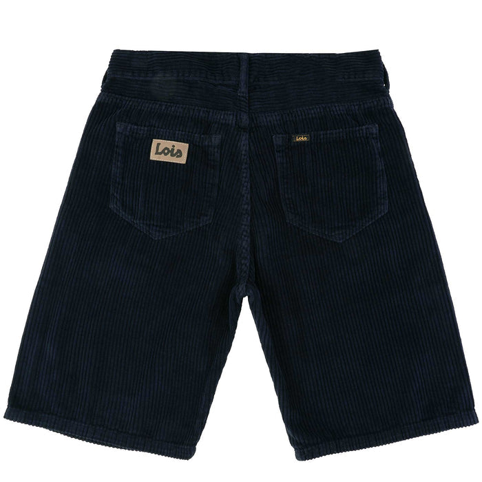 Lois Jeans Pepe Jumbo Corduroy Shorts - Navy