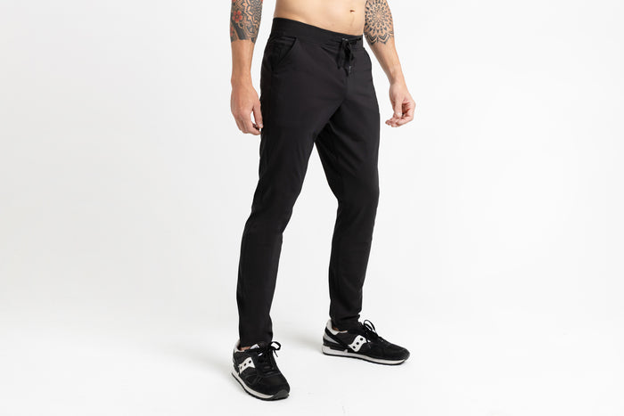 The REP Fitness Men's Felix Pants 2.0 in Black front