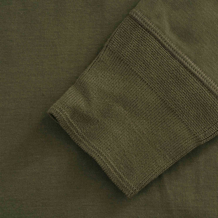 Henley Long Sleeve T-Shirt - Army Green