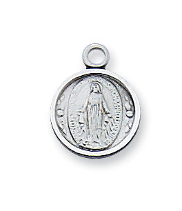 Miraculous Medal - Sterling Silver