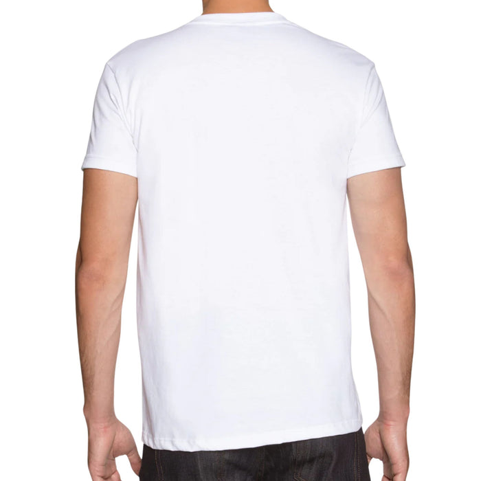 Naked and Famous Denim Circular Knit T-Shirt - White