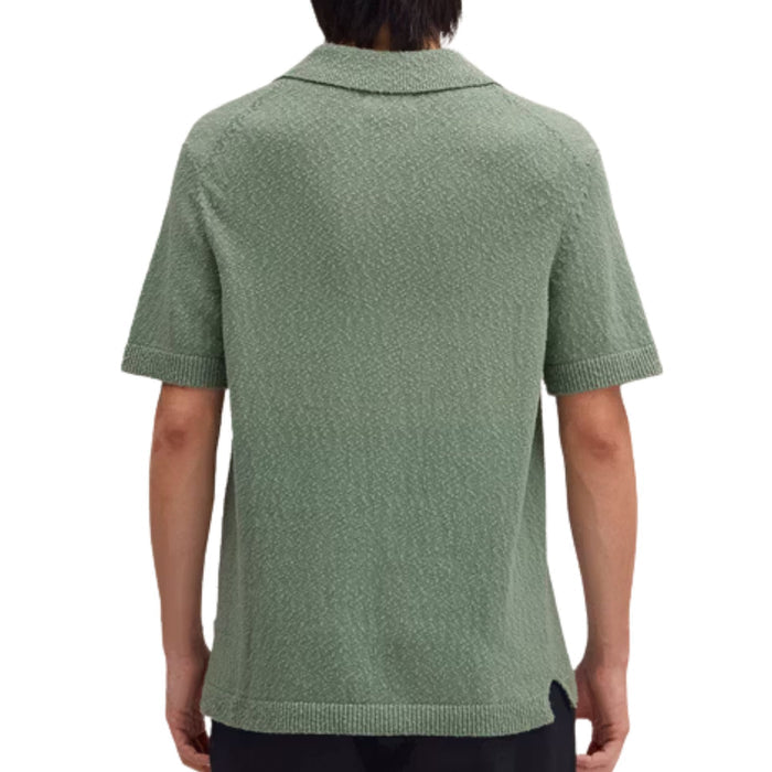 NN07 Randy Boucle Yarn Polo - Sea