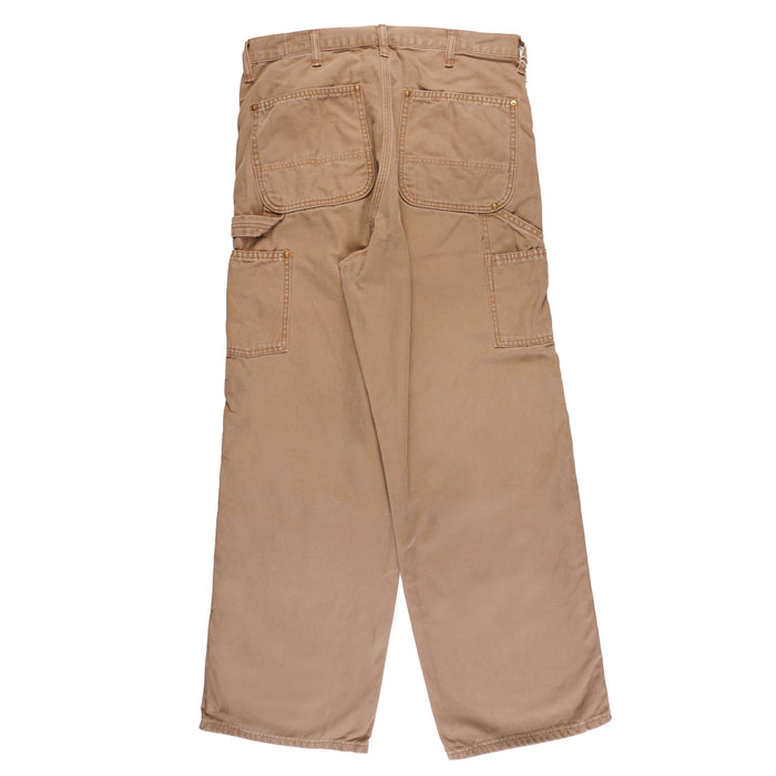 OrSlow Straight-Leg Cotton-Canvas Trousers - Brown