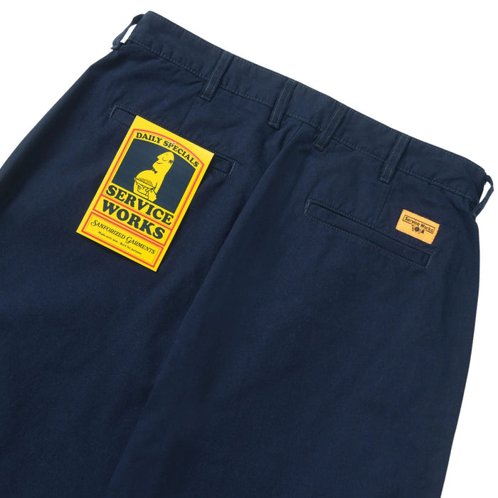 Service Works Twill Part Timer Pants - Dark Navy