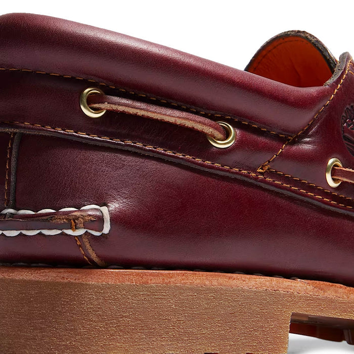 Timberland 3-Eye Classic Lug Shoe - Burgundy