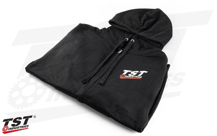 Stay fresh this winter with your very own TST Industries Zip-Up Hoodie.