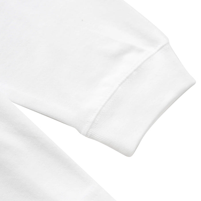 United Athle Classic Premium Long Sleeve 6.2oz Tee - White