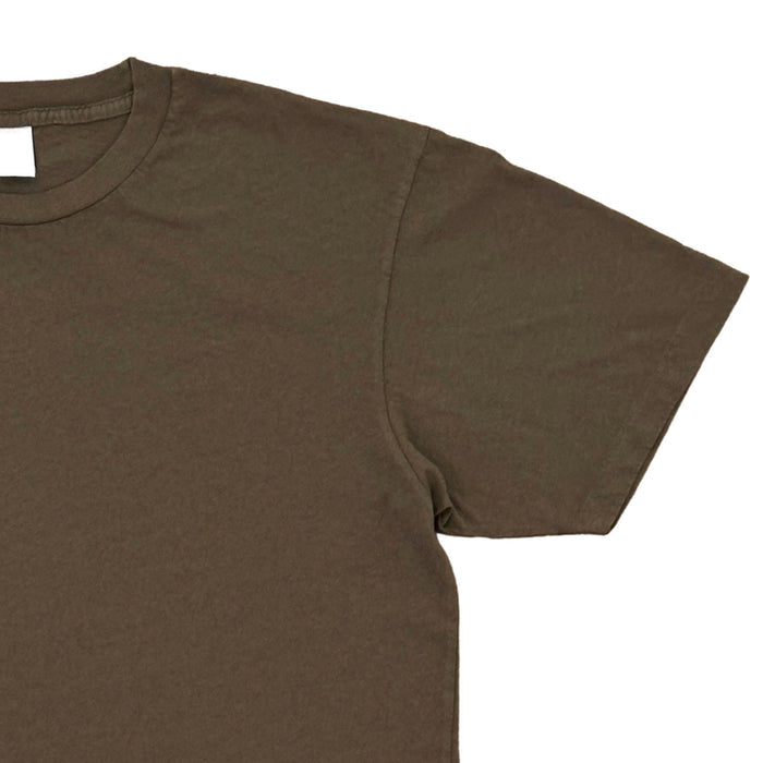 Velva Sheen Blank Short Sleeve Crew Neck T-Shirt - Olive