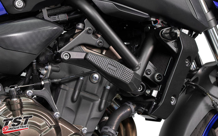 Womet-Tech Evos Edition Frame Slider for the Yamaha FZ-07 / MT-07.