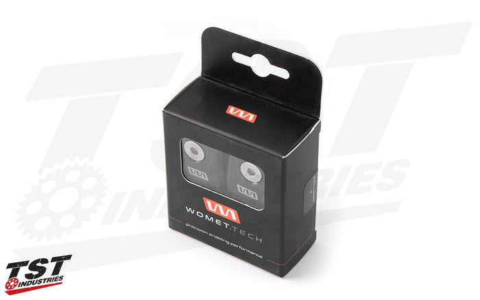 Womet-Tech Mirror Block Off Plates for the Yamaha YZF-R6 2008-2016 or BMW S1000RR 2010-2014