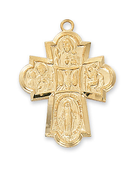 4-way Medal - Gold over Sterling