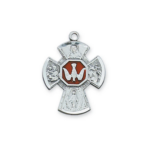 4-way Medal - Sterling Silver