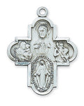 4-way Medal - Sterling Silver