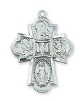 4-way Medal - Sterling Silver