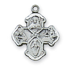 4-way Medal - Sterling Silver