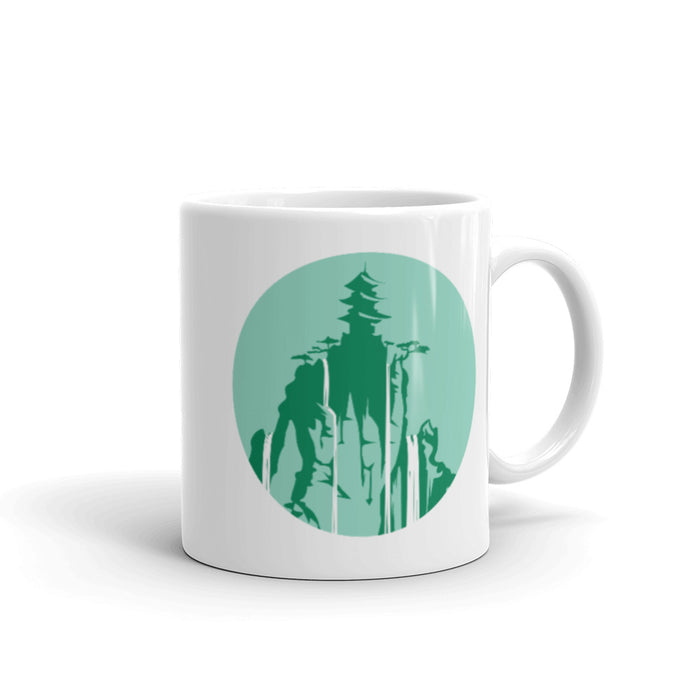 A Thousand Li - Verdant Green Waters Sect Crest Mug