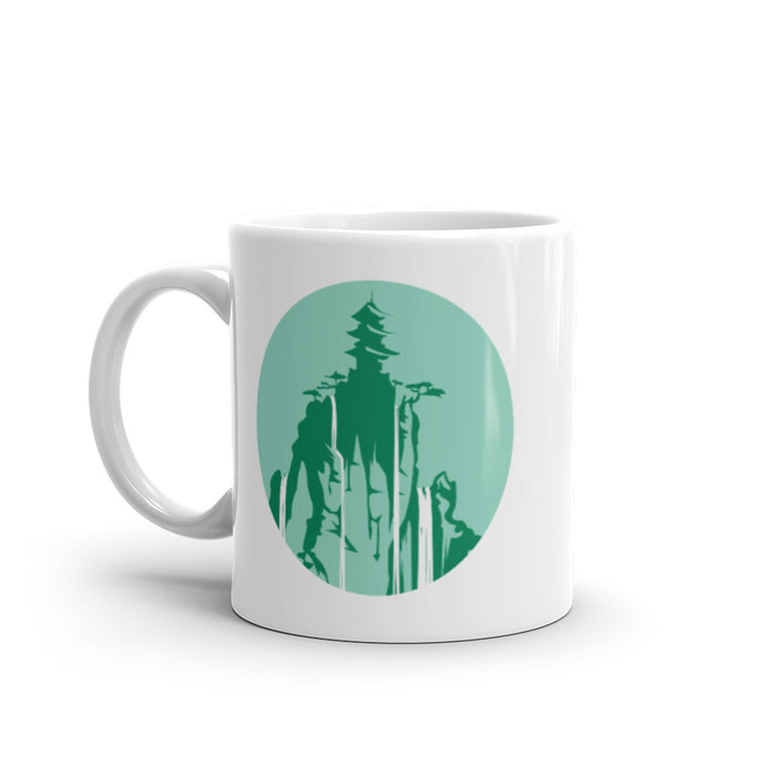 A Thousand Li - Verdant Green Waters Sect Crest Mug