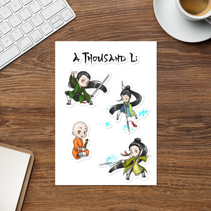 A Thousand Li Sticker Sheet (Version #1)