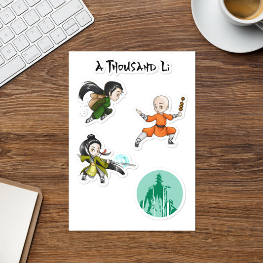 A Thousand Li Sticker Sheet (Version #3)