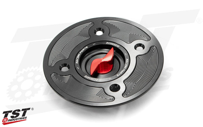 Accossato Quick-Turn Fuel Cap for Select Kawasaki Motorcycles