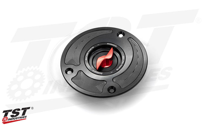 Accossato Quick-Turn Fuel Cap for Select Suzuki Motorcycles