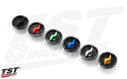 Available Closing Cap Accent Colors.