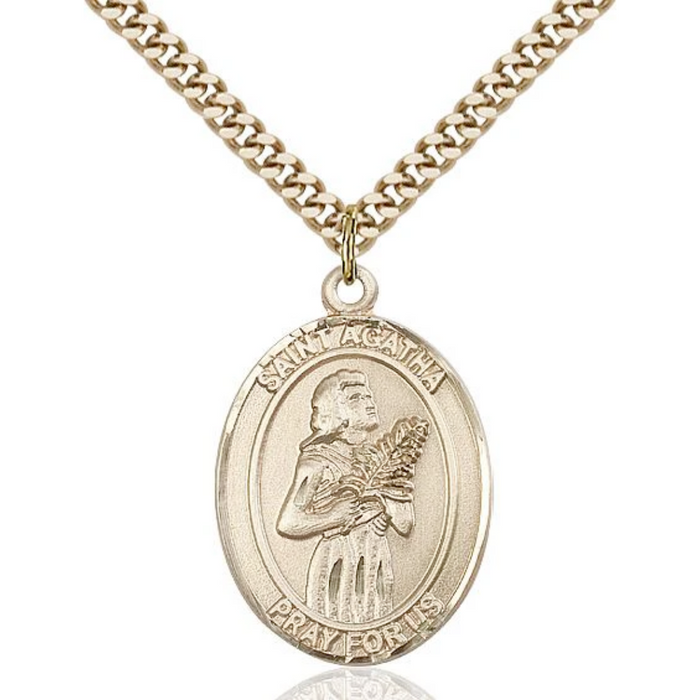 Agatha - St Agatha Medal 6 Options