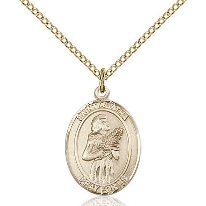 Agatha - St Agatha Medal 6 Options