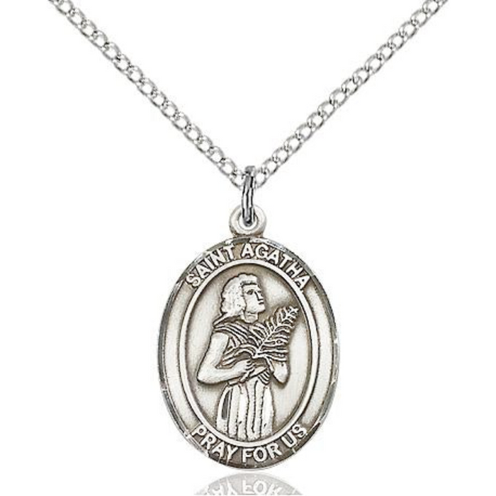 Agatha - St Agatha Medal 6 Options