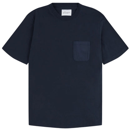 Albam Woven Pocket T-Shirt - Navy