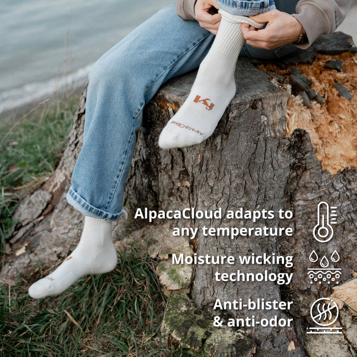 AlpacaCloud® Crew Sock 6 Pack - Follow Your Legend