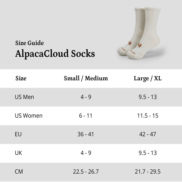 AlpacaCloud® Crew Sock 6 Pack