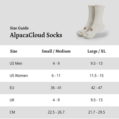 AlpacaCloud® Crew Sock 6 Pack